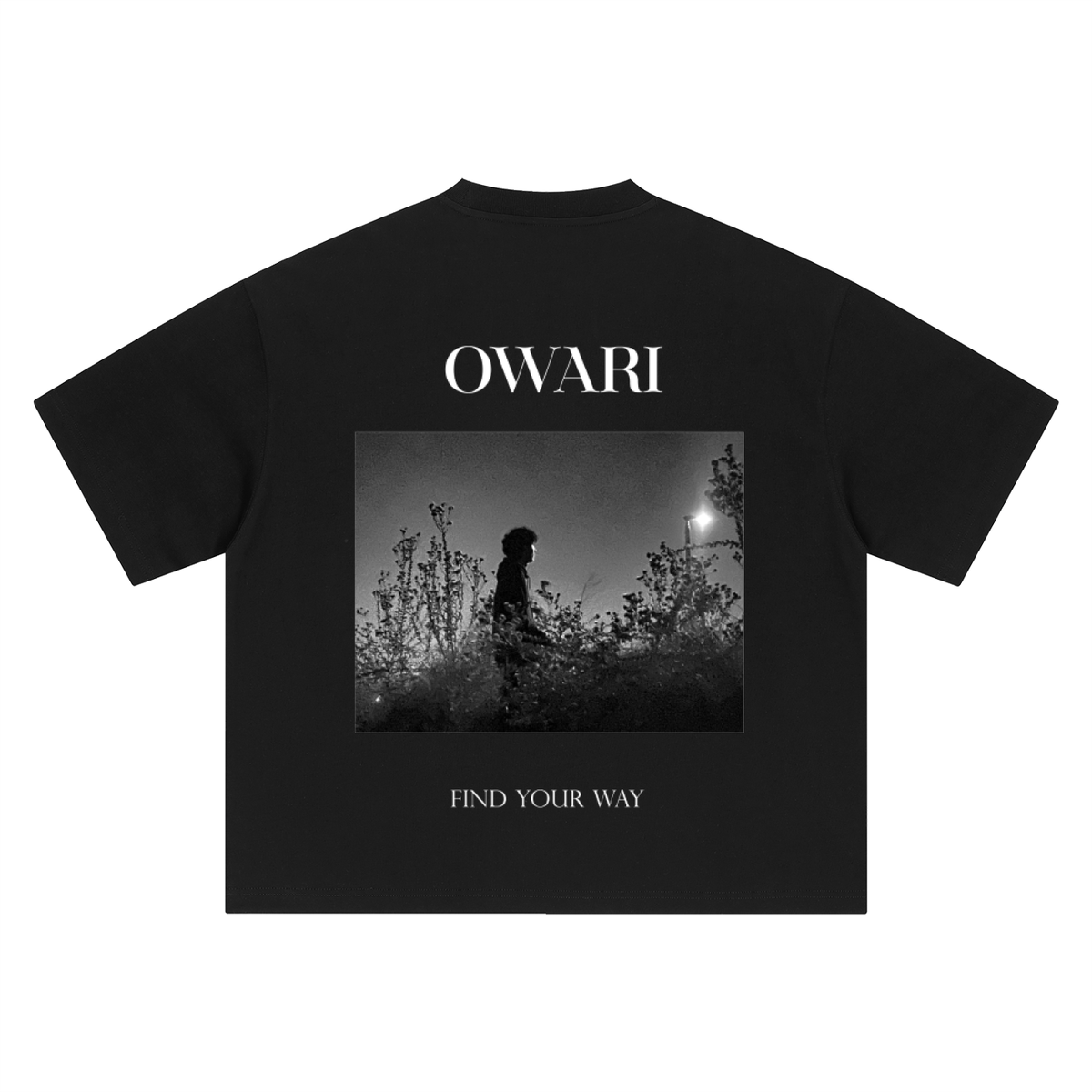 Black OWARI Graphic Tee
