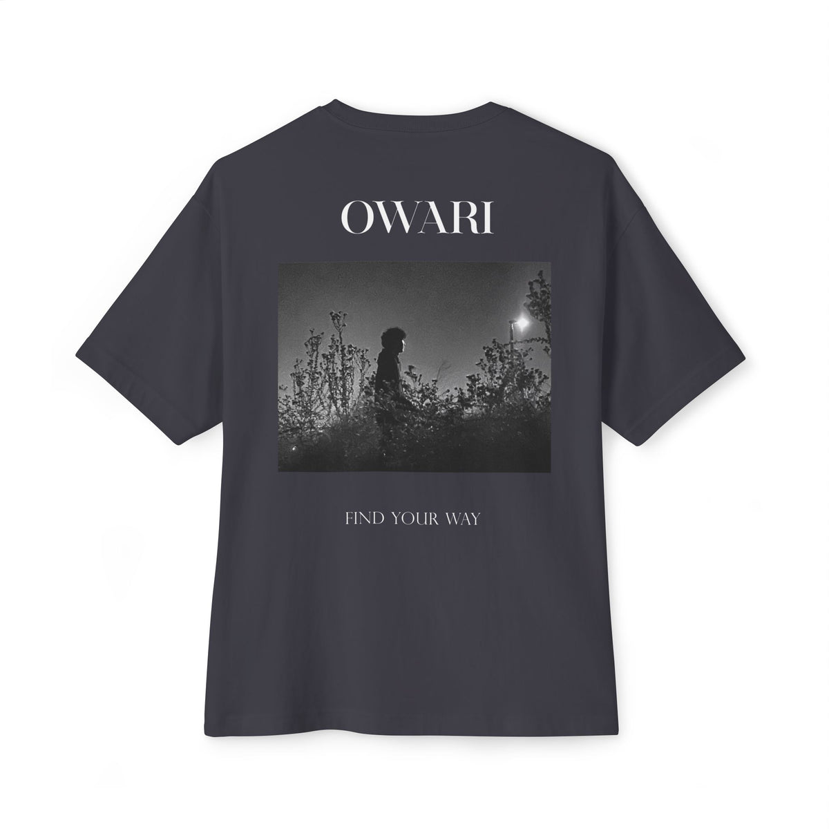 Dark Grey OWARI Graphic Tee