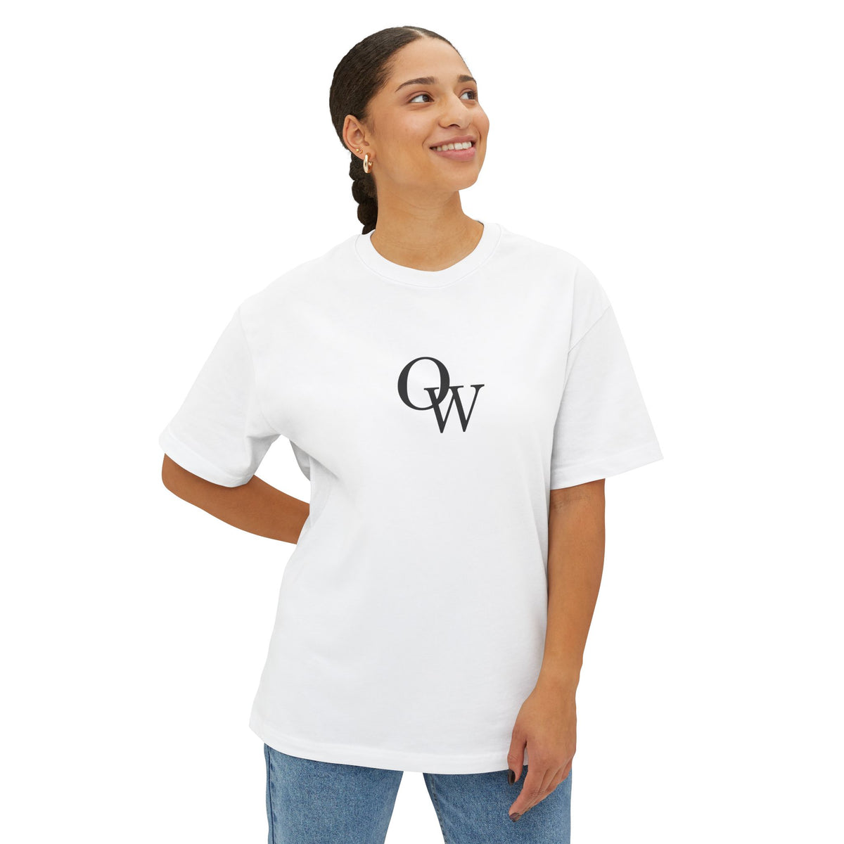 White OWARI Graphic Tee