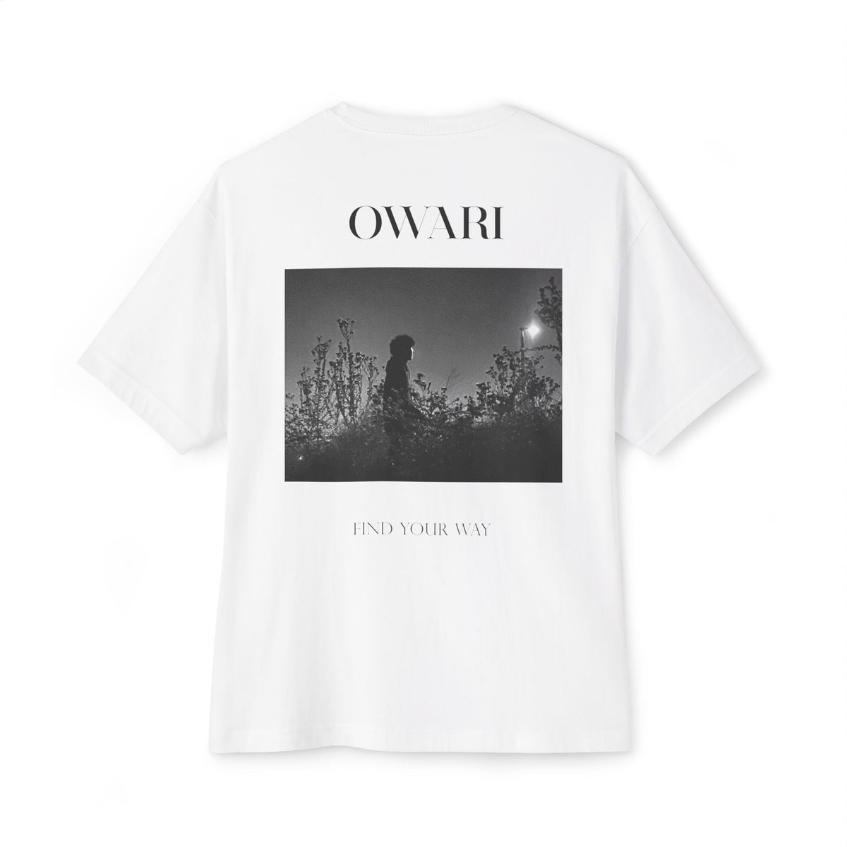 White OWARI Graphic Tee
