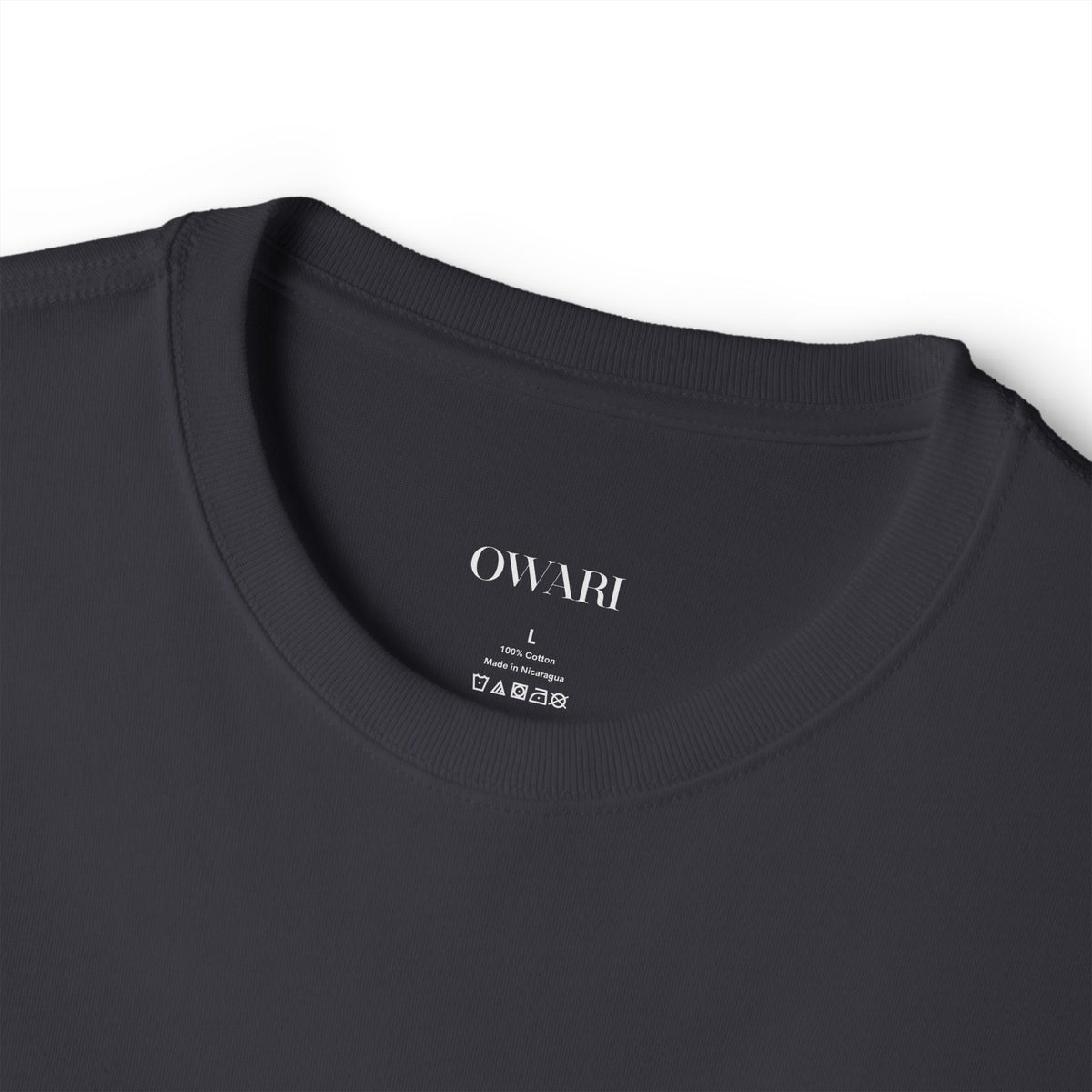 Dark Grey OWARI Graphic Tee